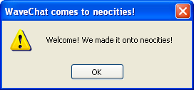 WaveChat comes to neocities!